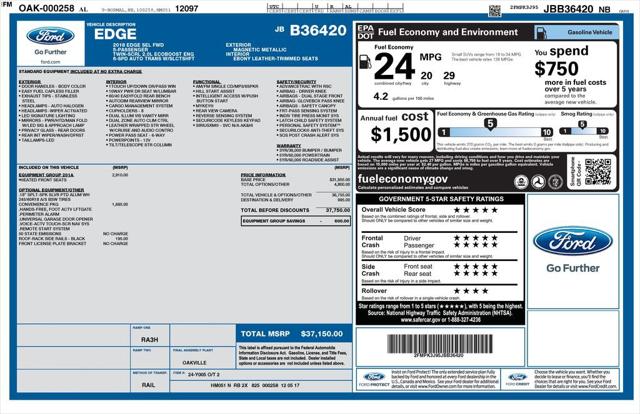 2018 Ford Edge SEL