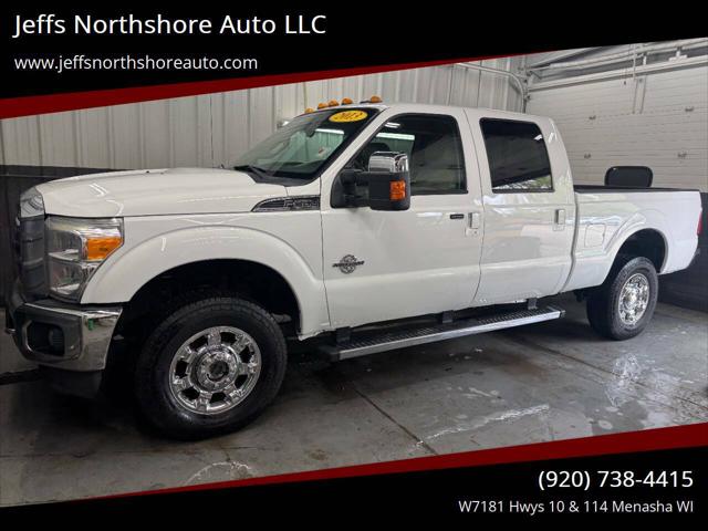 2013 Ford F-350 Lariat 4x4 4dr Crew Cab 6.8 ft. SB SRW Pickup for sale in Menasha, WI