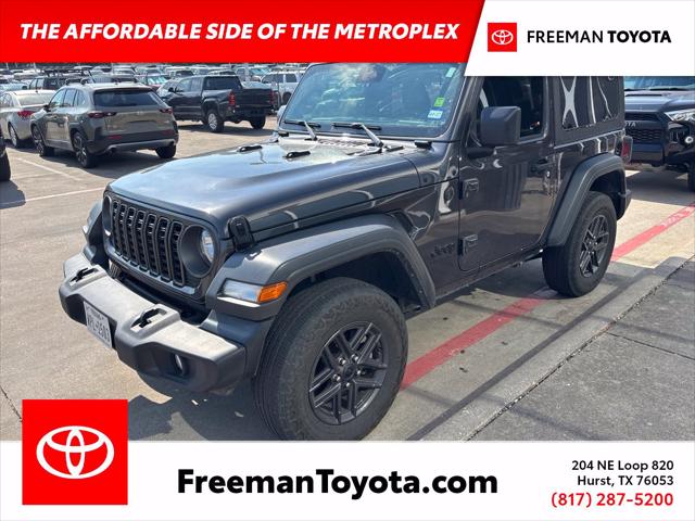 2025 Jeep Wrangler 2-Door Sport S 4x4 for sale in Hurst, TX