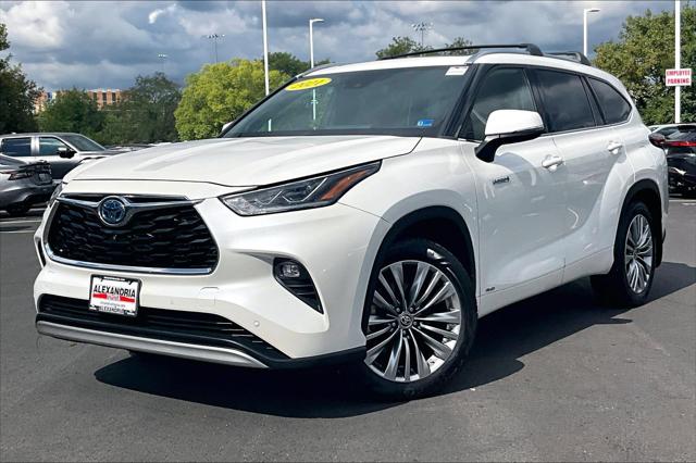 2021 Toyota Highlander Hybrid Platinum for sale in Alexandria, VA