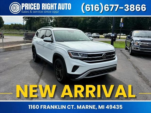 2022 Volkswagen Atlas 3.6L V6 SE w/Technology for sale in Marne, MI