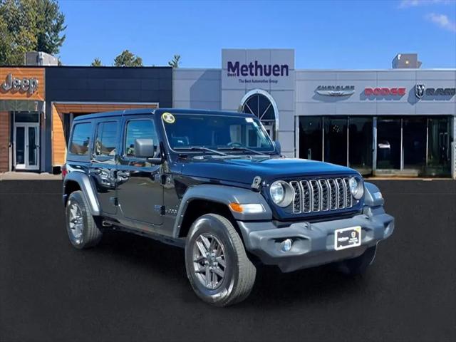2024 Jeep Wrangler 4-Door Sport S 4x4 for sale in Methuen, MA