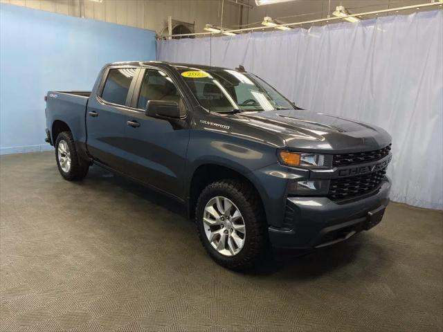 2021 Chevrolet Silverado 1500 4WD Crew Cab Short Bed Custom for sale in East Hartford, CT