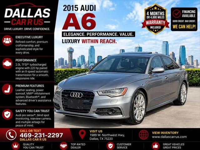 2015 Audi A6 3.0T Premium Plus for sale in Dallas, TX