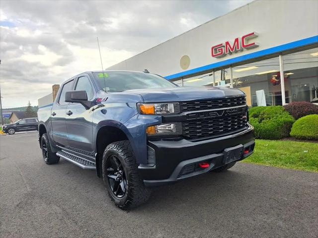 2021 Chevrolet Silverado 1500 4WD Crew Cab Short Bed Custom Trail Boss for sale in Mansfield, PA