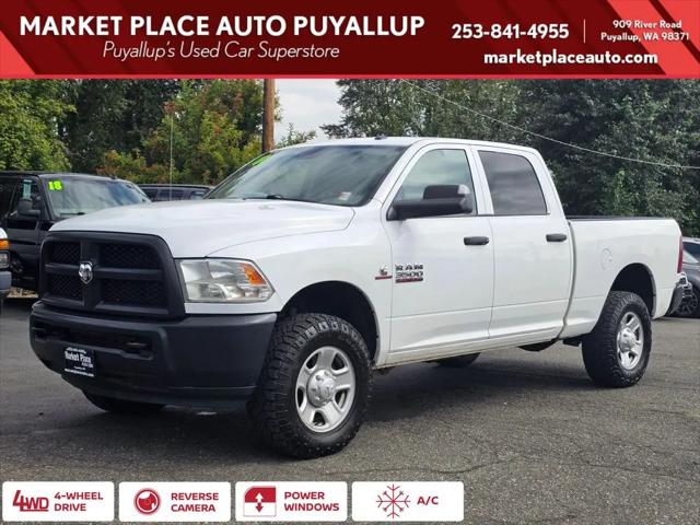 2018 Ram 3500 Tradesman Crew Cab 4x4 64 Box for sale in Puyallup, WA