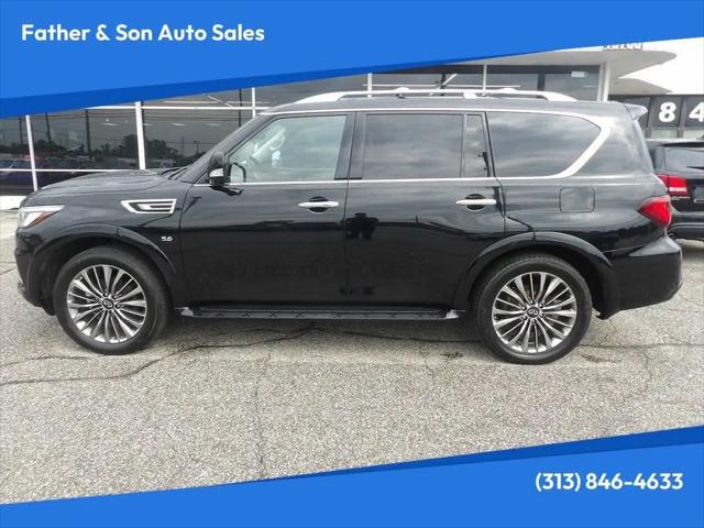 2019 INFINITI QX80 LUXE for sale in Dearborn, MI