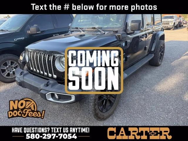 2021 Jeep Wrangler 4xe Unlimited Sahara for sale in Okarche, OK