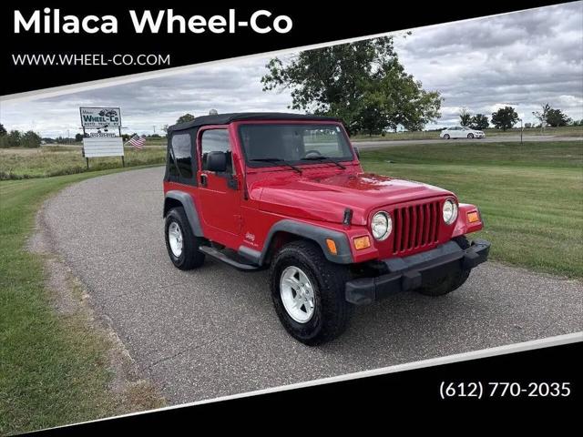 2005 Jeep Wrangler SE for sale in Milaca, MN
