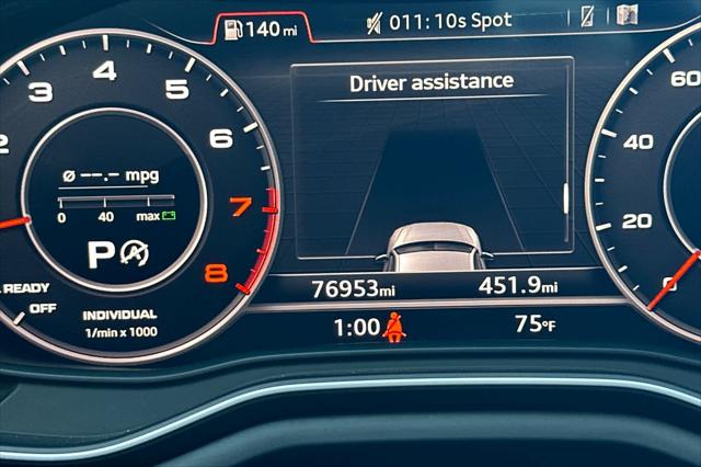 2018 Audi A4 2.0T Tech Premium
