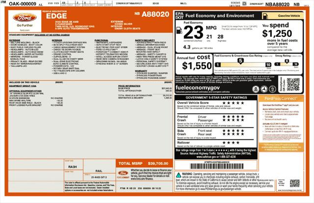 Used 2022 Ford Edge SE For Sale in Muscle Shoals, AL
