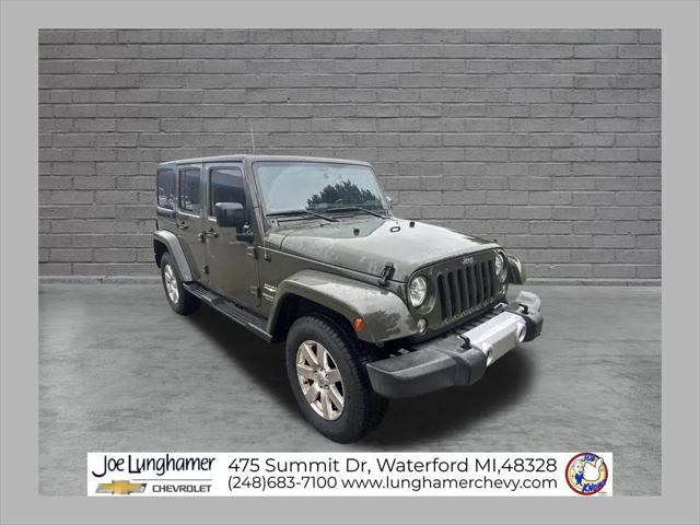 2015 Jeep Wrangler Unlimited Sahara for sale in Waterford, MI