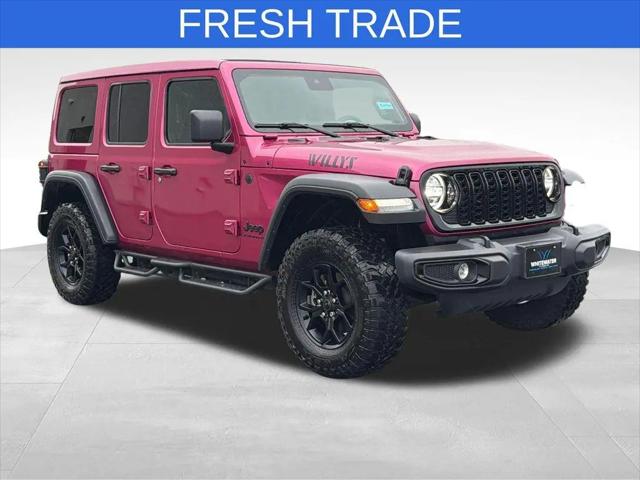 2024 Jeep Wrangler 4-Door Willys 4x4 for sale in St Charles, MN
