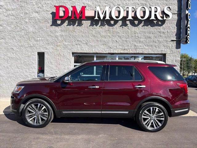 2018 Ford Explorer Platinum for sale in Walled Lake, MI