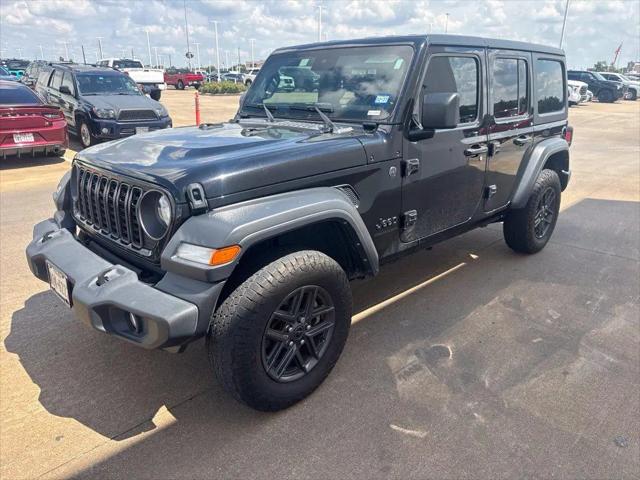 2024 Jeep Wrangler 4-Door Sport S 4x4 for sale in Katy, TX