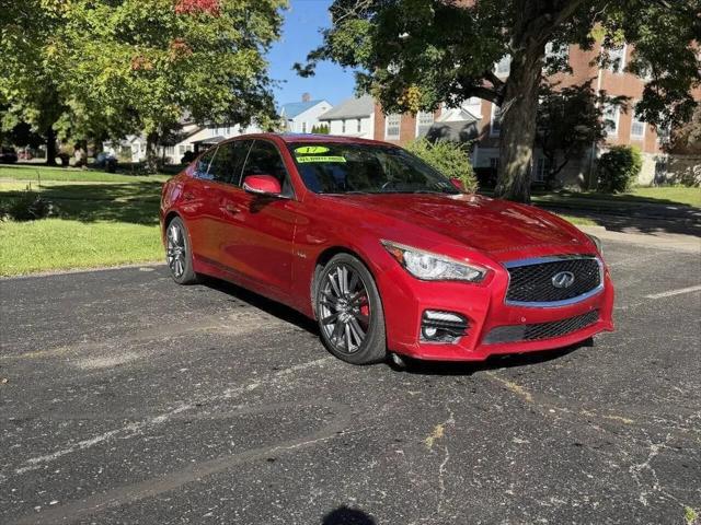 2017 INFINITI Q50 3.0t Red Sport 400 for sale in Newark, OH