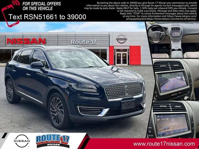 2019 Lincoln Nautilus Reserve for sale in Hasbrouck Heights, NJ