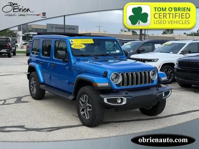 2026 Jeep Wrangler 4-Door Sahara 4x4 for sale in Indianapolis, IN