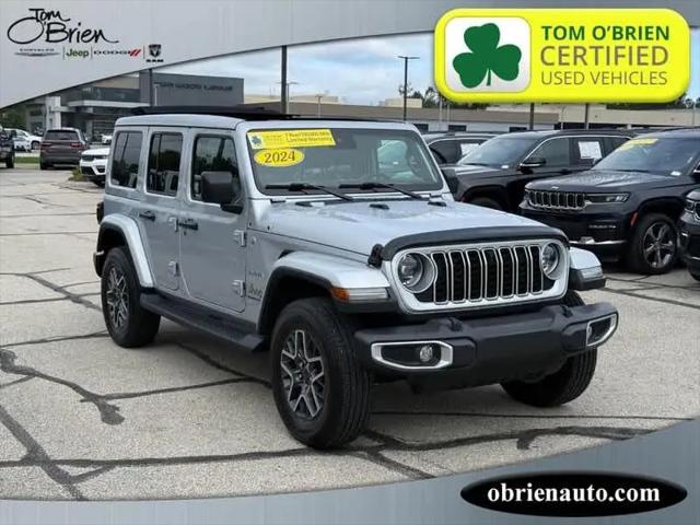 2024 Jeep Wrangler 4-Door Sahara 4x4 for sale in Indianapolis, IN