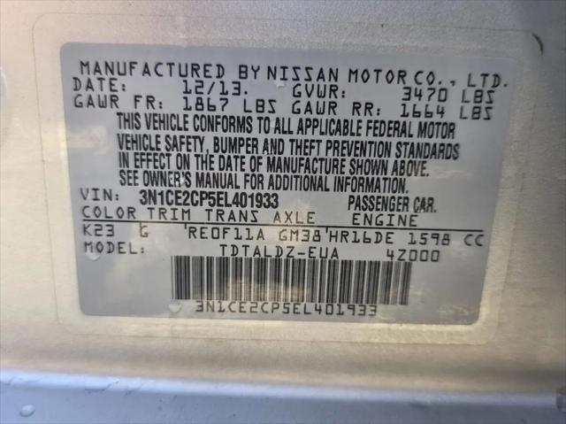 2014 Nissan Versa Note SV