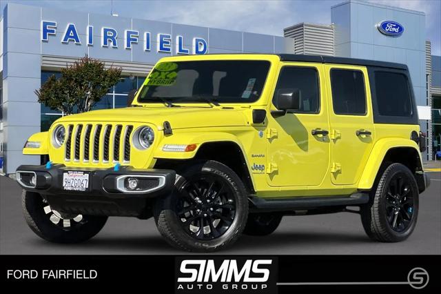2023 Jeep Wrangler 4xe Sahara 4x4 for sale in Fairfield, CA