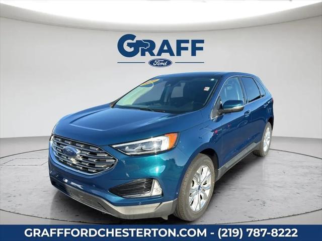 2020 Ford Edge Titanium for sale in Chesterton, IN
