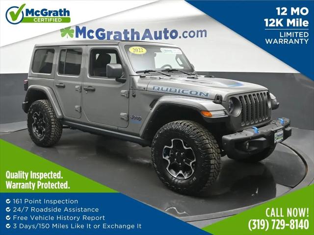 2022 Jeep Wrangler 4xe Unlimited Rubicon 4x4 for sale in Hiawatha, IA