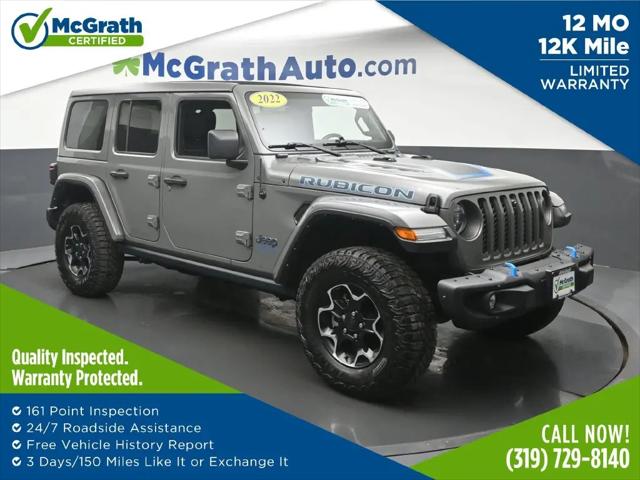 2022 Jeep Wrangler 4xe Unlimited Rubicon 4x4 for sale in Hiawatha, IA