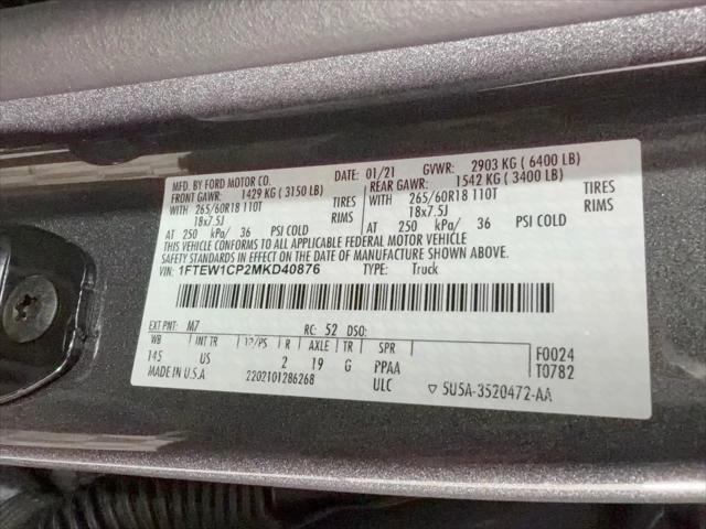 2021 Ford F-150 XLT