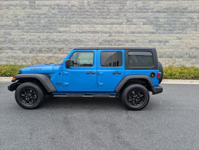 2022 Jeep Wrangler Unlimited Willys Sport 4x4 2022 Jeep Wrangler Unlimited Willys Sport 4x4