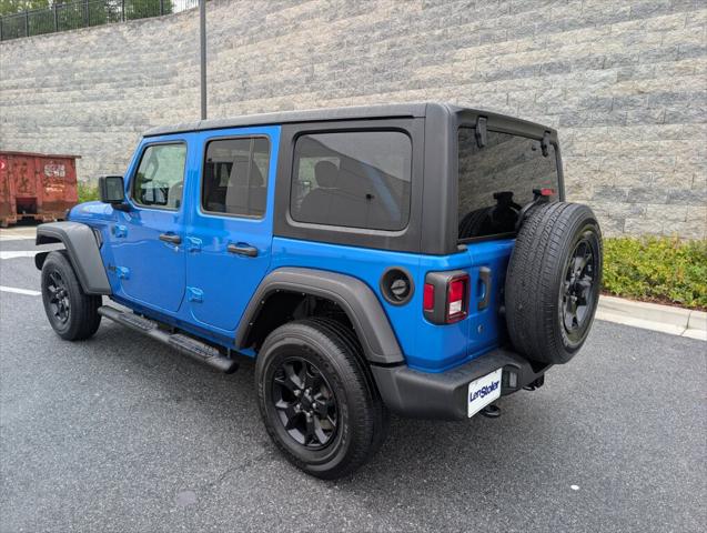 2022 Jeep Wrangler Unlimited Willys Sport 4x4 2022 Jeep Wrangler Unlimited Willys Sport 4x4