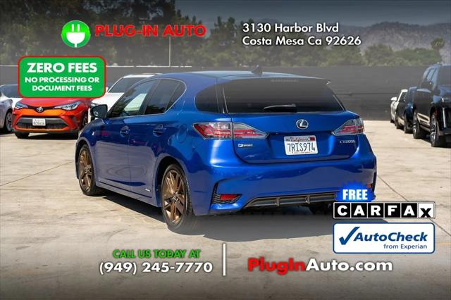 2016 Lexus CT 200h CT 200h