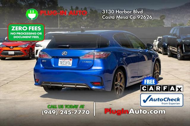 2016 Lexus CT 200h CT 200h
