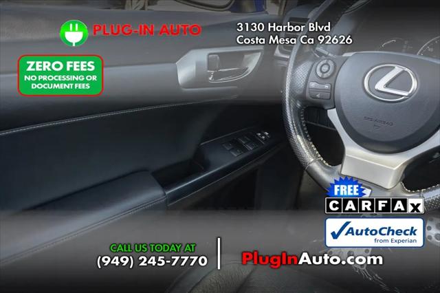 2016 Lexus CT 200h CT 200h