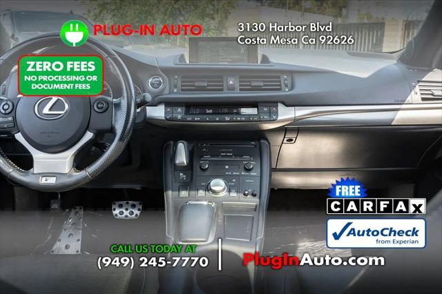2016 Lexus CT 200h CT 200h
