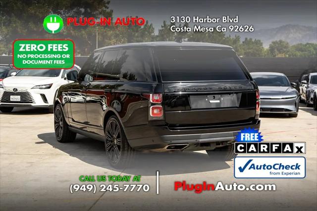 2021 Land Rover Range Rover P525 Westminster for sale in Costa Mesa, CA