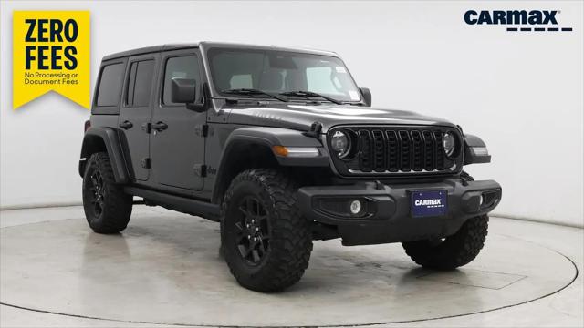 2025 Jeep Wrangler 4-Door Willys 4x4 for sale in Stockton, CA