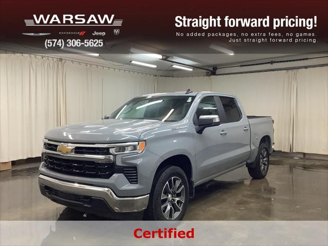 2024 Chevrolet Silverado 1500 4WD Crew Cab Short Bed LT with 2FL for sale in Warsaw, IN