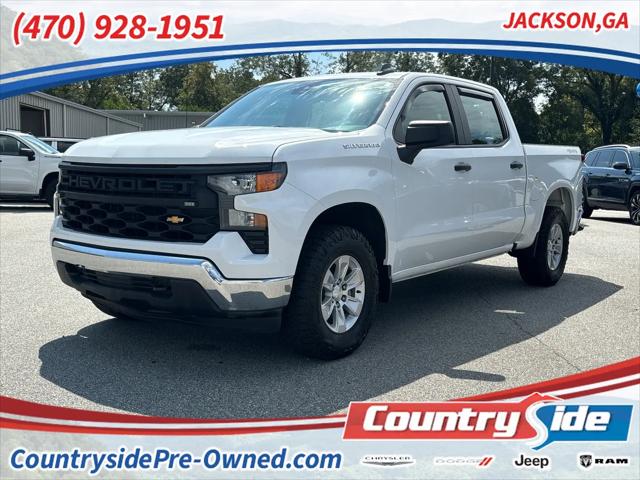 2023 Chevrolet Silverado 1500 4WD Crew Cab Short Bed WT for sale in Jackson, GA