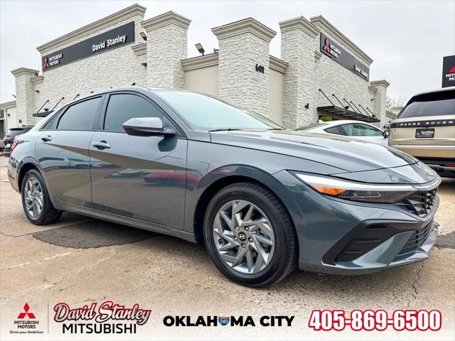 2024 Hyundai Elantra Hybrid Blue for sale in Oklahoma City, OK