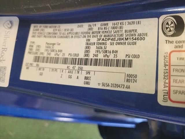 2019 Ford Fiesta SE