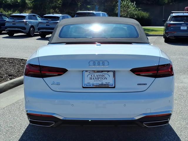 2024 Audi A5 Cabriolet Prestige 45 TFSI S line quattro S tronic