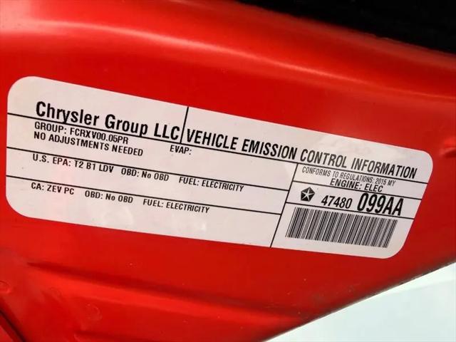 2015 Fiat 500e Battery Electric