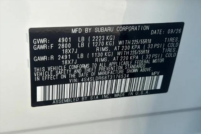 2026 Subaru Forester Limited