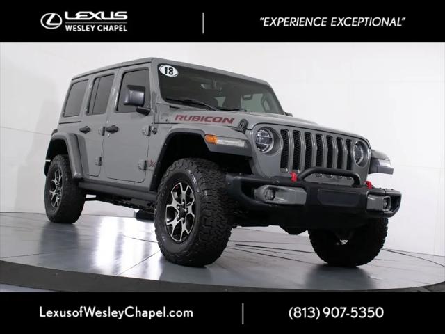 2018 Jeep Wrangler Unlimited Rubicon 4x4 for sale in Wesley Chapel, FL