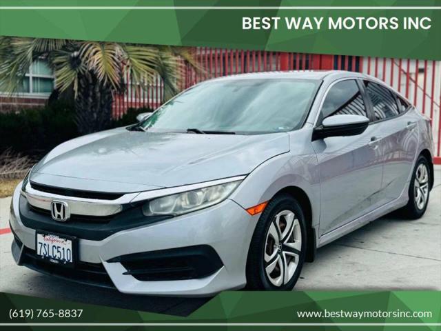 2016 Honda Civic LX for sale in San Diego, CA