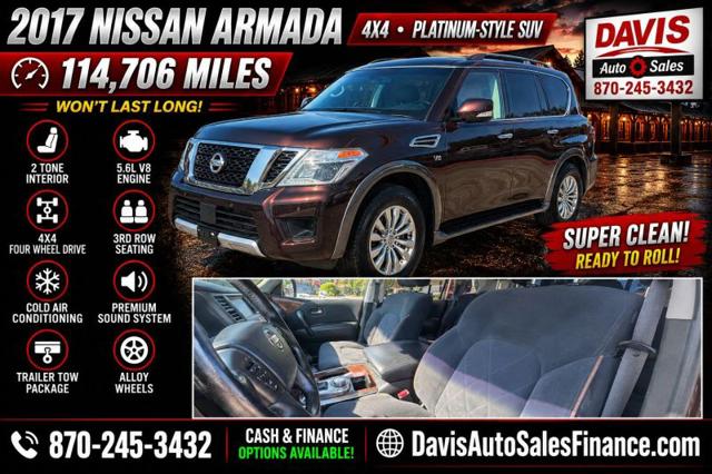 2017 Nissan Armada SV for sale in Arkadelphia, AR
