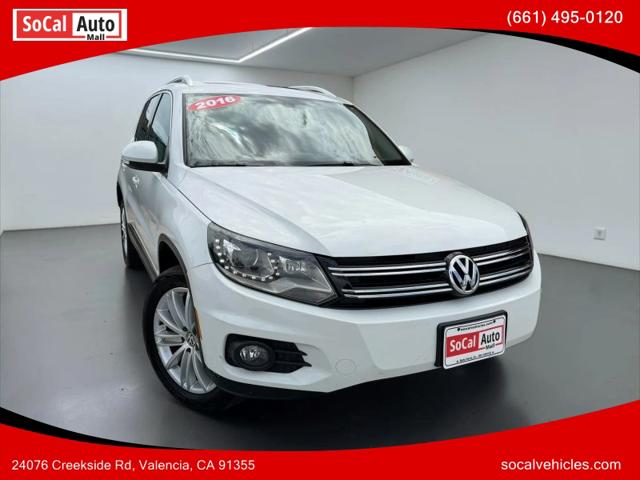 2016 Volkswagen Tiguan SE for sale in Castaic, CA