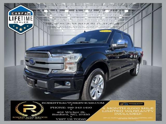 2018 Ford F-150 Platinum for sale in Sanford, NC