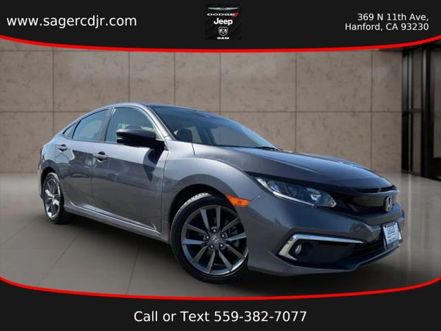 2019 Honda Civic EX-L for sale in Hanford, CA